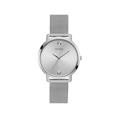 Guess Silver Stainless Steel Watch