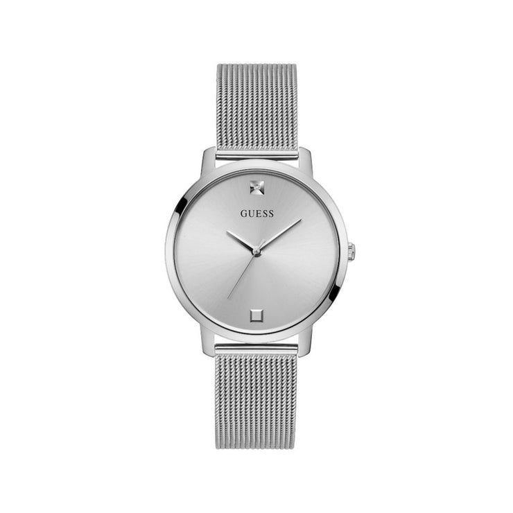 Guess Silver Stainless Steel Watch