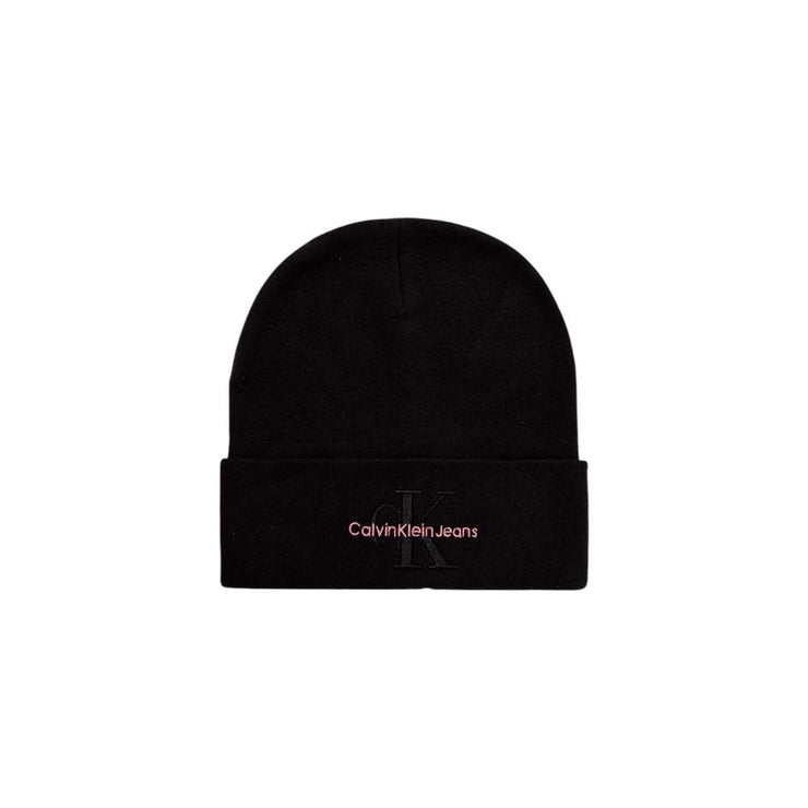 Calvin Klein Jeans Black Cotton Hat