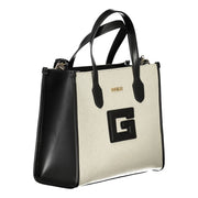 Guess Jeans Black Cotton Women Handbag