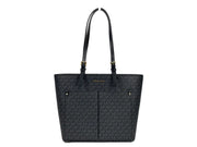 Michael Kors Jet Set Medium Black Double Pocket Tote Bag