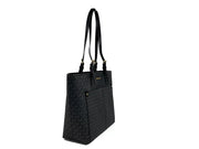 Michael Kors Jet Set Medium Black Double Pocket Tote Bag