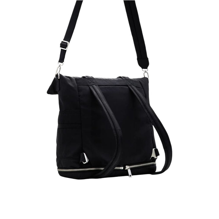 Desigual Black Polyethylene Backpack