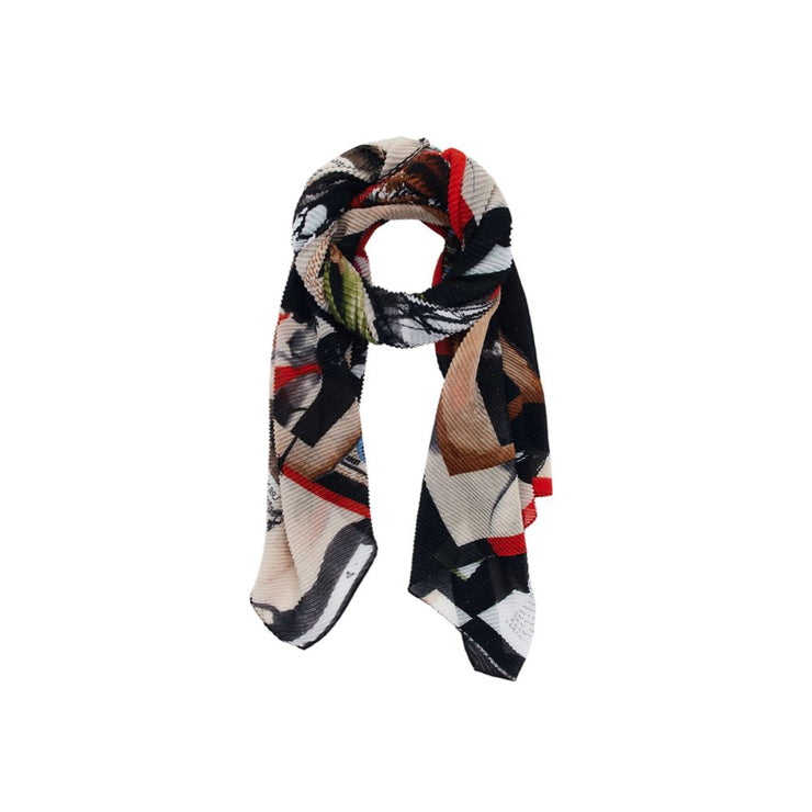 Desigual Green Polyester Scarf