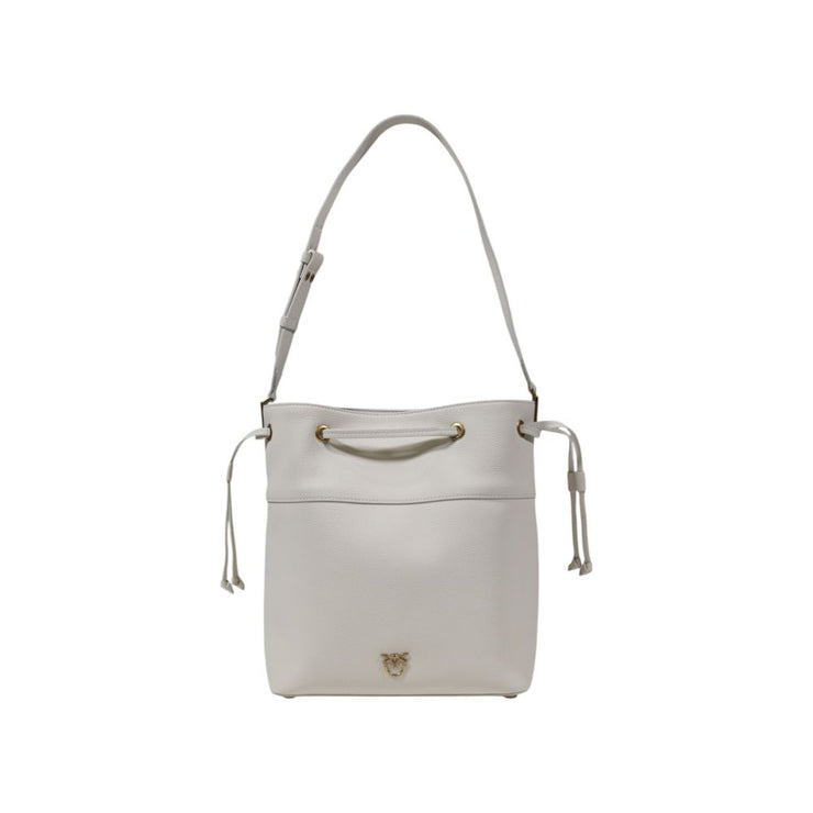 PINKO White Leather Handbag