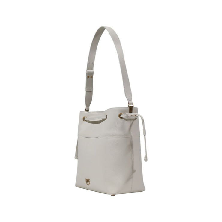 PINKO White Leather Handbag