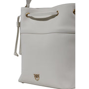 PINKO White Leather Handbag