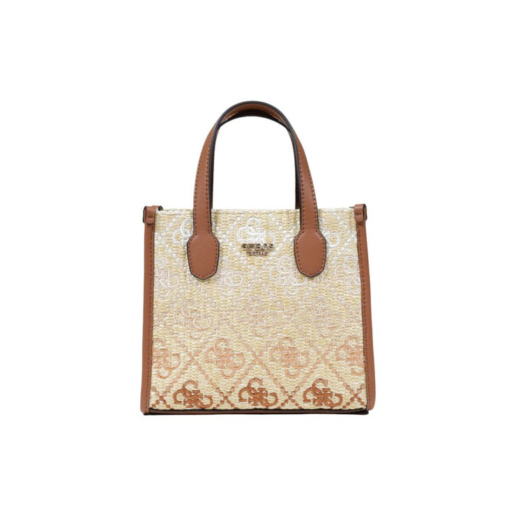 Guess Beige Polypropylene Handbag