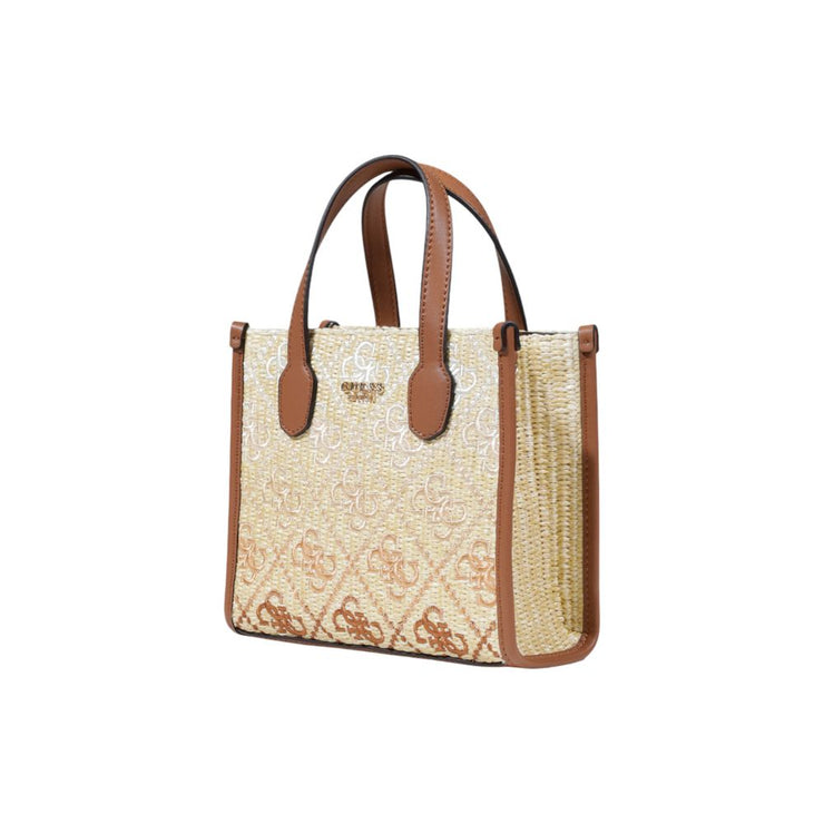 Guess Beige Polypropylene Handbag