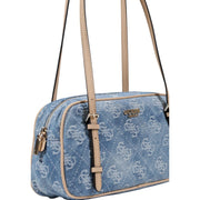 Guess Blue Cotton Handbag