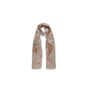 Alviero Martini Prima Classe Pink Polyester Scarf