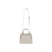 Alviero Martini Prima Classe Cream Pvc Handbag