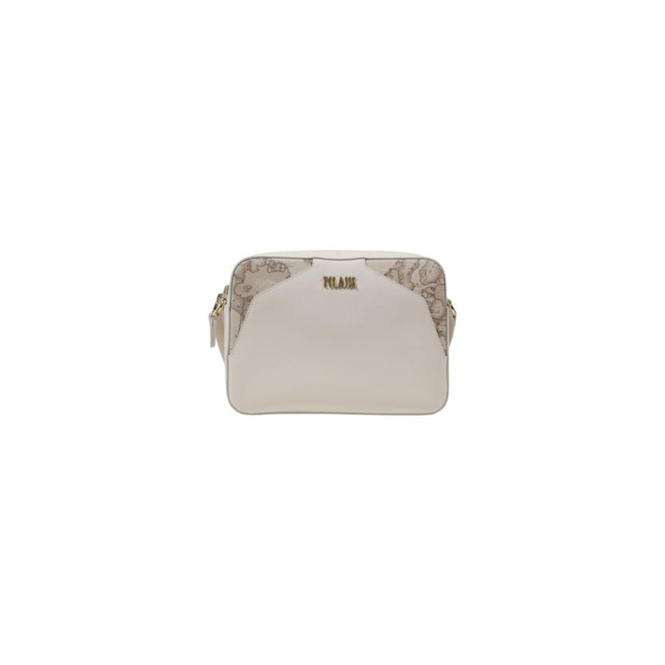 Alviero Martini Prima Classe Cream Pvc Handbag