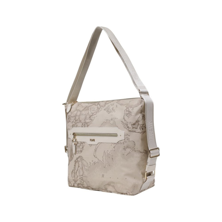 Alviero Martini Prima Classe Beige Polyethylene Handbag