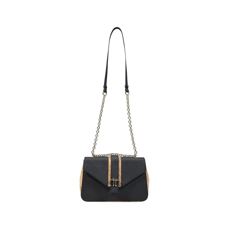 Alviero Martini Prima Classe Black Cotton Handbag