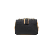 Alviero Martini Prima Classe Black Cotton Handbag