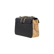 Alviero Martini Prima Classe Black Cotton Handbag