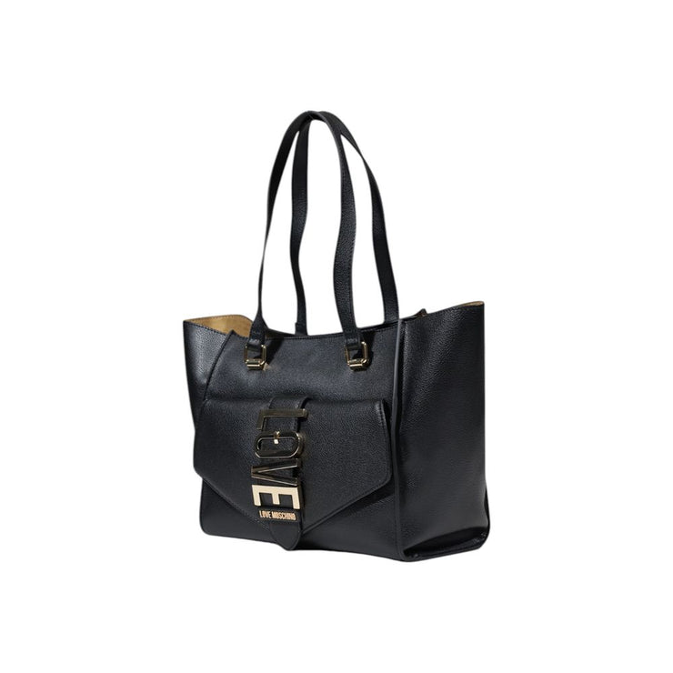 Love Moschino Black Polyethylene Handbag