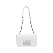 Love Moschino White Polyethylene Handbag