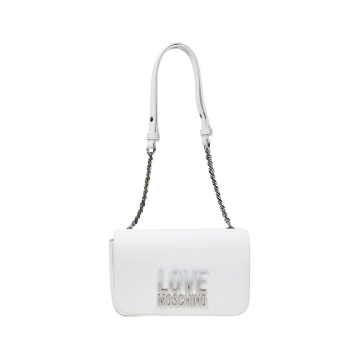 Love Moschino White Polyethylene Handbag