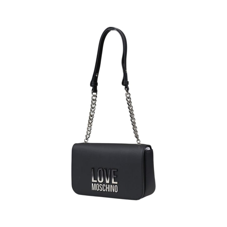 Love Moschino Gray Polyethylene Handbag