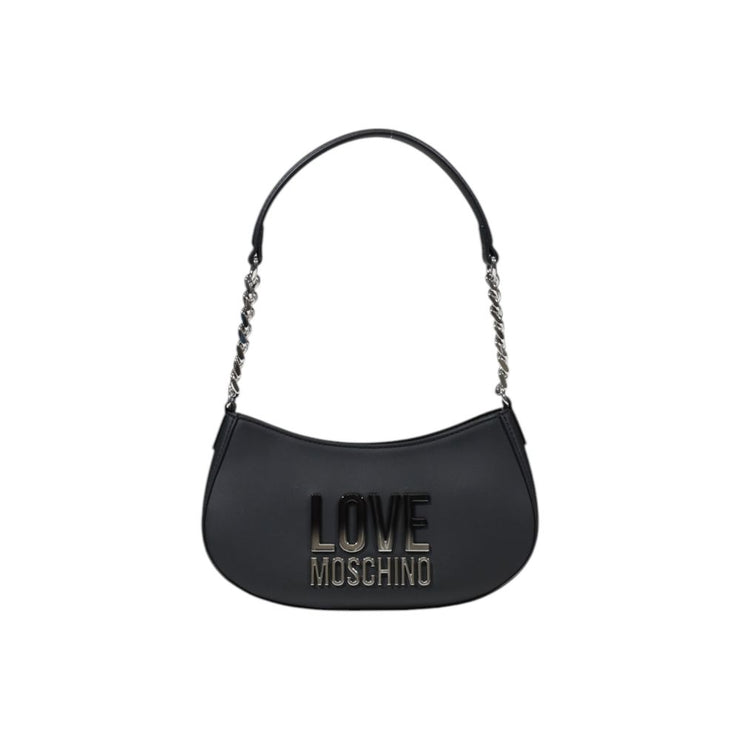 Love Moschino Gray Polyethylene Handbag