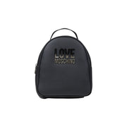 Love Moschino Gray Polyethylene Backpack