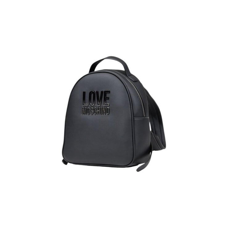 Love Moschino Gray Polyethylene Backpack