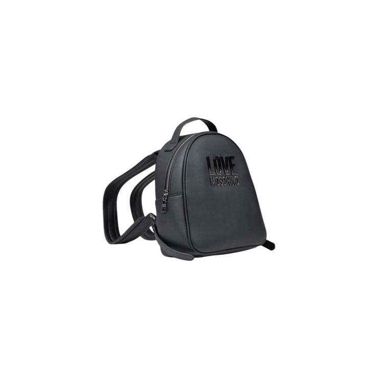 Love Moschino Gray Polyethylene Backpack