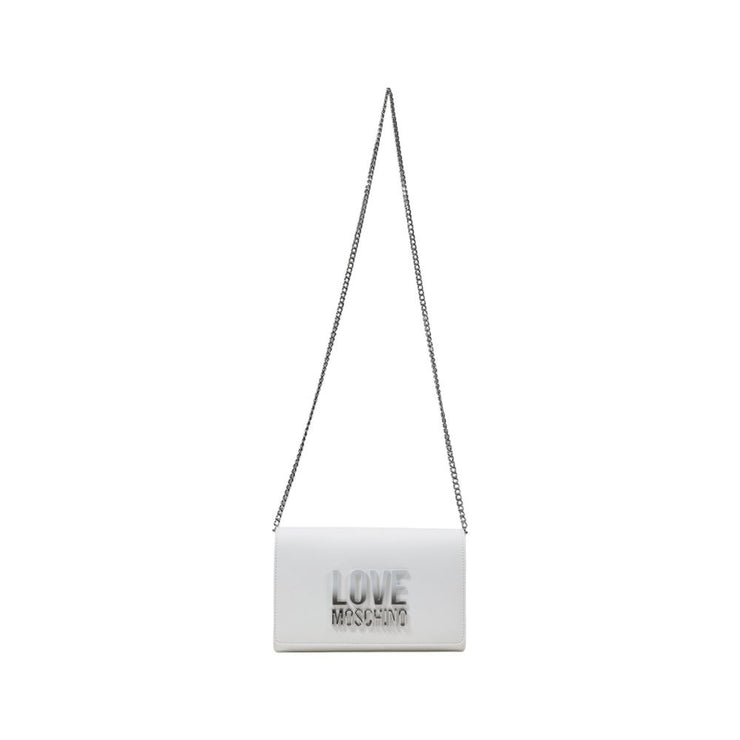 Love Moschino White Polyethylene Handbag