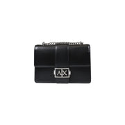 Armani Exchange Black Polyester Handbag