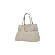 Armani Exchange Beige Polyester Handbag