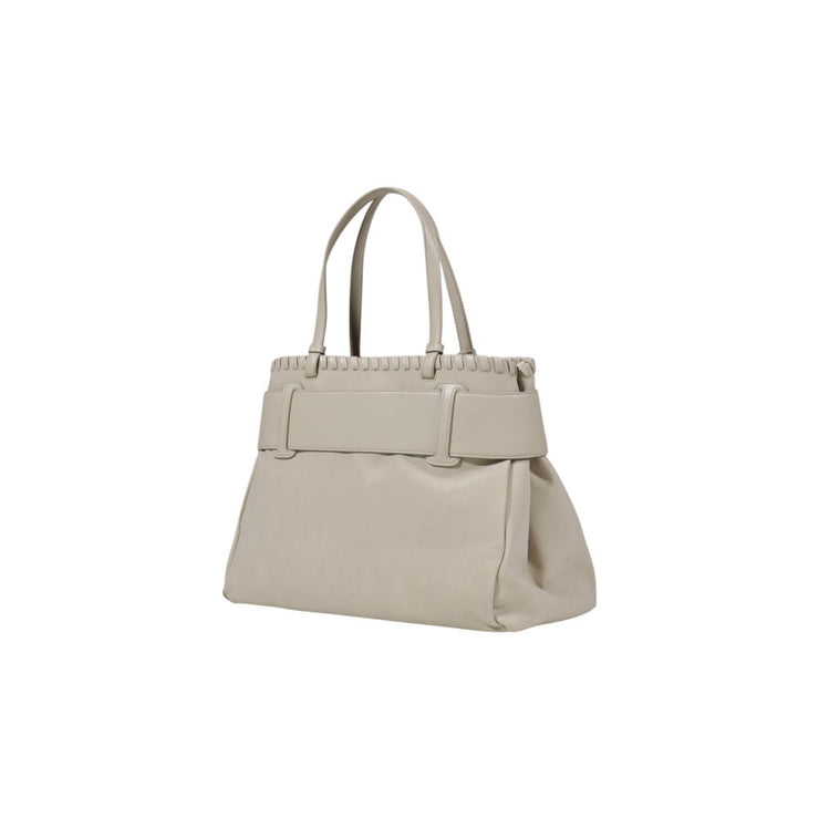 Armani Exchange Beige Polyester Handbag