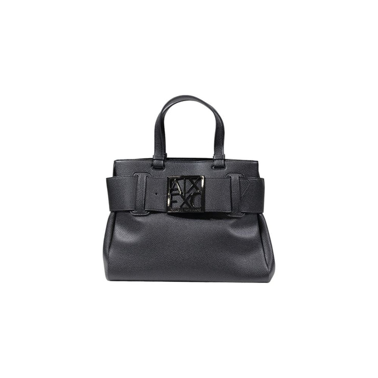 Armani Exchange Black Polyester Handbag