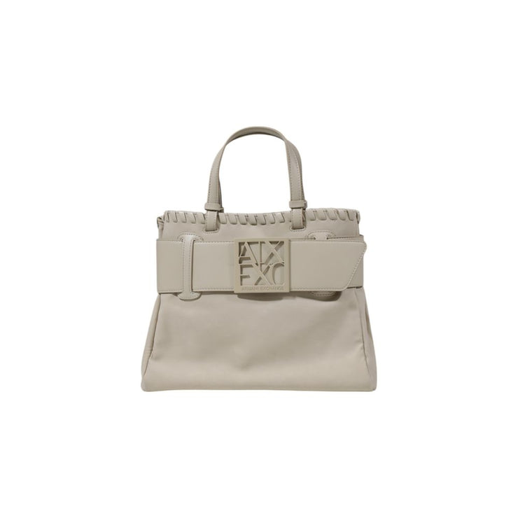 Armani Exchange Beige Polyester Handbag