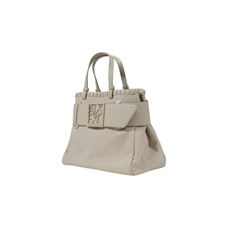 Armani Exchange Beige Polyester Handbag