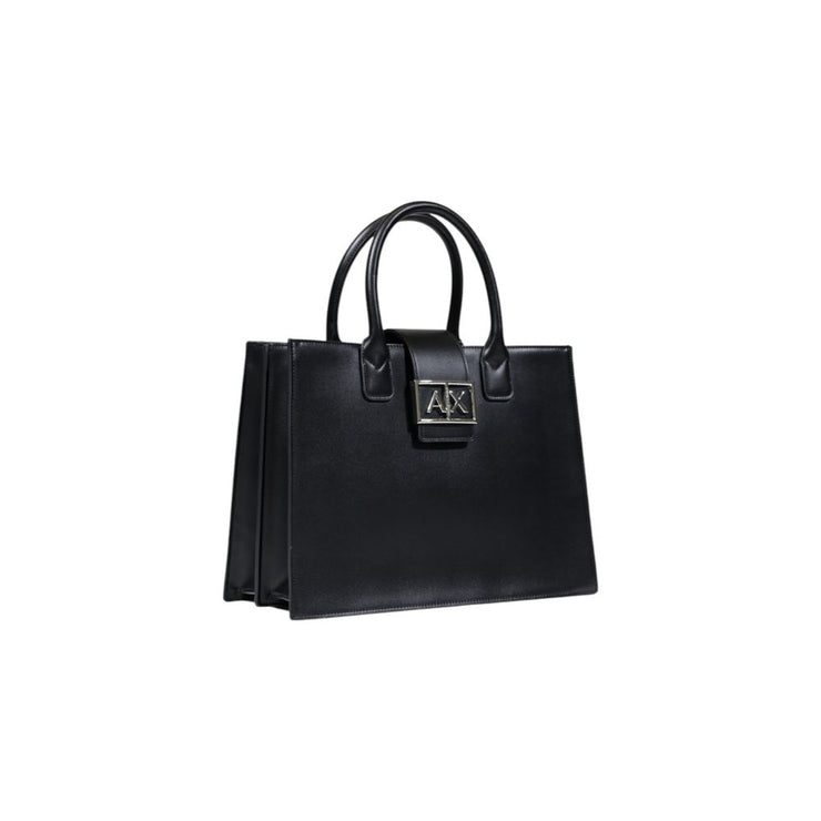 Armani Exchange Black Polyester Handbag