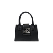 Armani Exchange Black Polyester Handbag