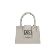 Armani Exchange Gray Polyester Handbag