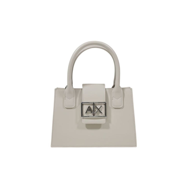 Armani Exchange Gray Polyester Handbag