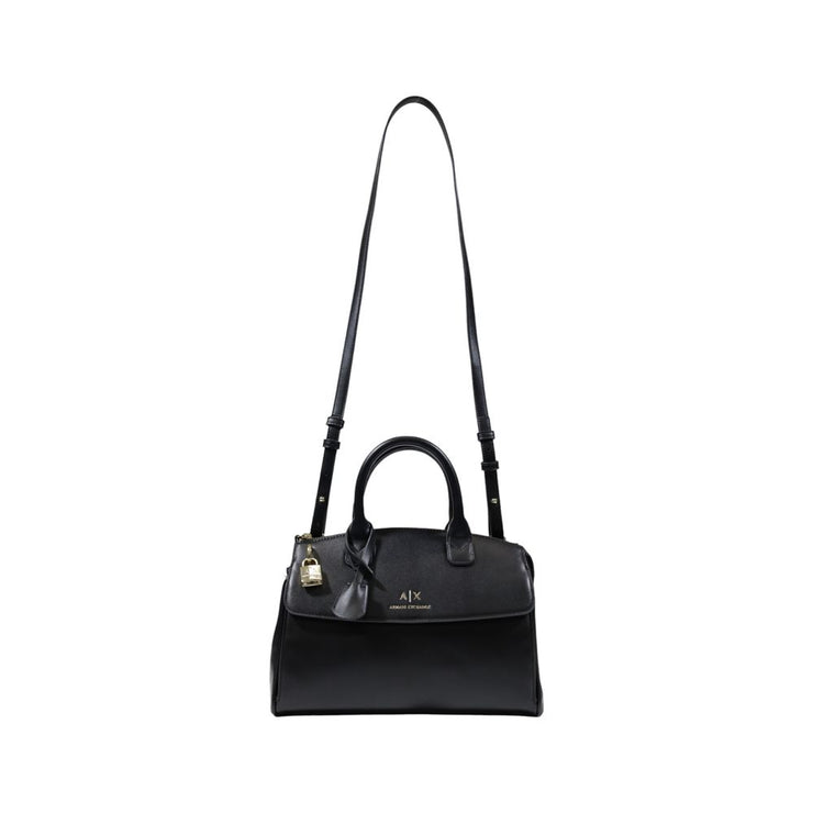 Armani Exchange Black Polyester Handbag