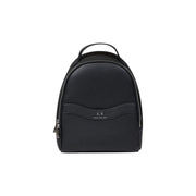 Armani Exchange Black Polyester Backpack