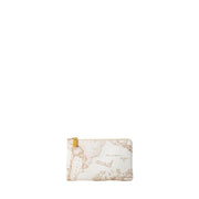 Alviero Martini Prima Classe White Cotton Leather Accessory