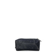 Alviero Martini Prima Classe Black Cotton Leather Accessory