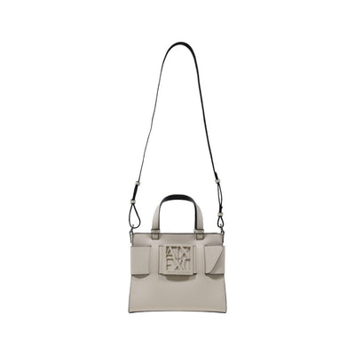 Armani Exchange Beige Polyethylene Handbag