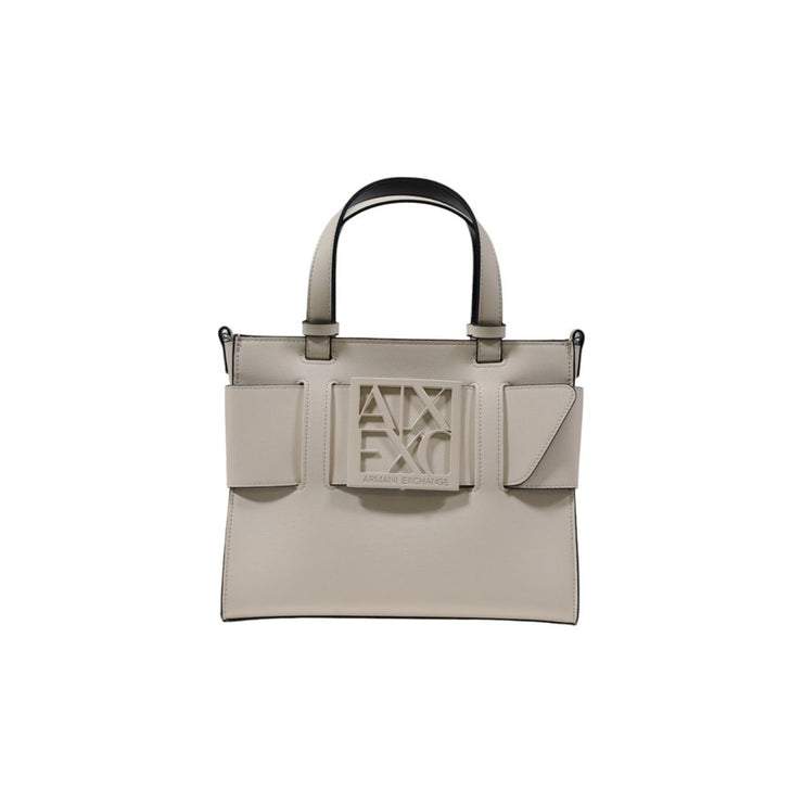 Armani Exchange Beige Polyethylene Handbag