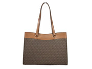 Michael Kors Jet Set Large Pocket Tote Bag Brown