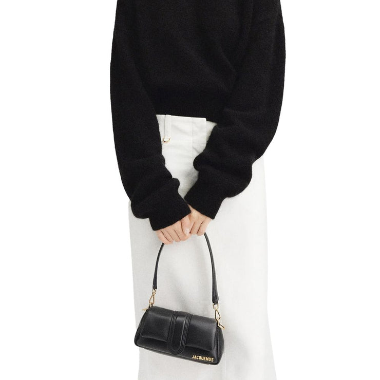 Jacquemus Black Leather Handbag