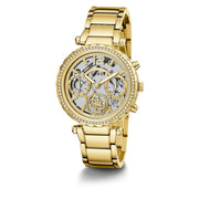 Guess Gold Stainless Steel Watch