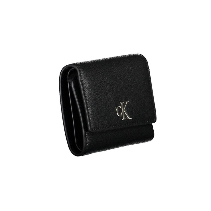 Calvin Klein Black Polyester Women Wallet